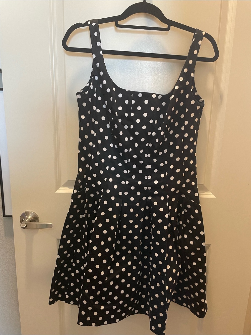 Lauren Ralph Lauren Black and White Polka Dot Dress
